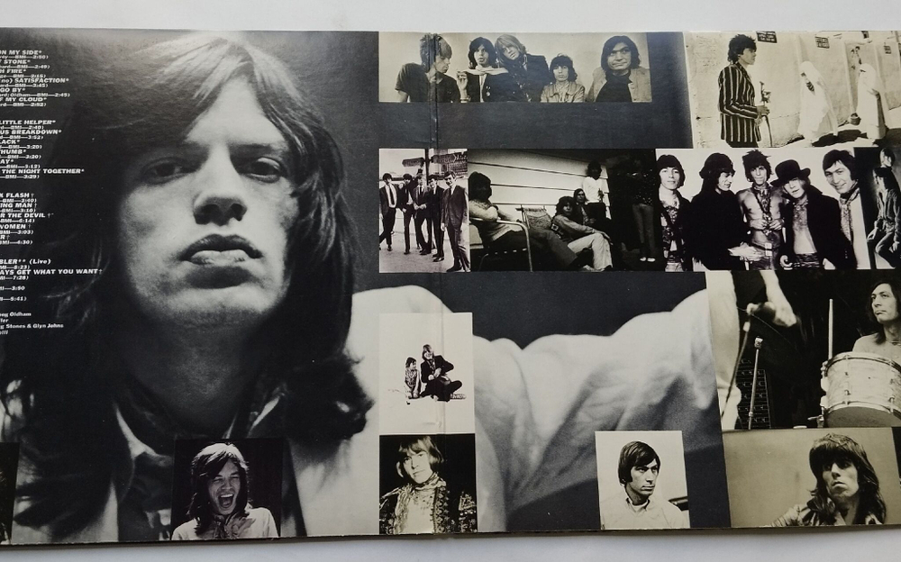 Винтажная виниловая пластинка LP The Rolling Stones Hot Rocks 1964-1971 (USA 1986) Get Off Of My Cloud