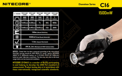 Фонарь Nitecore CI6 Infrared