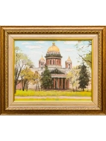Картина маслом Исаакиевский собор Ларкин