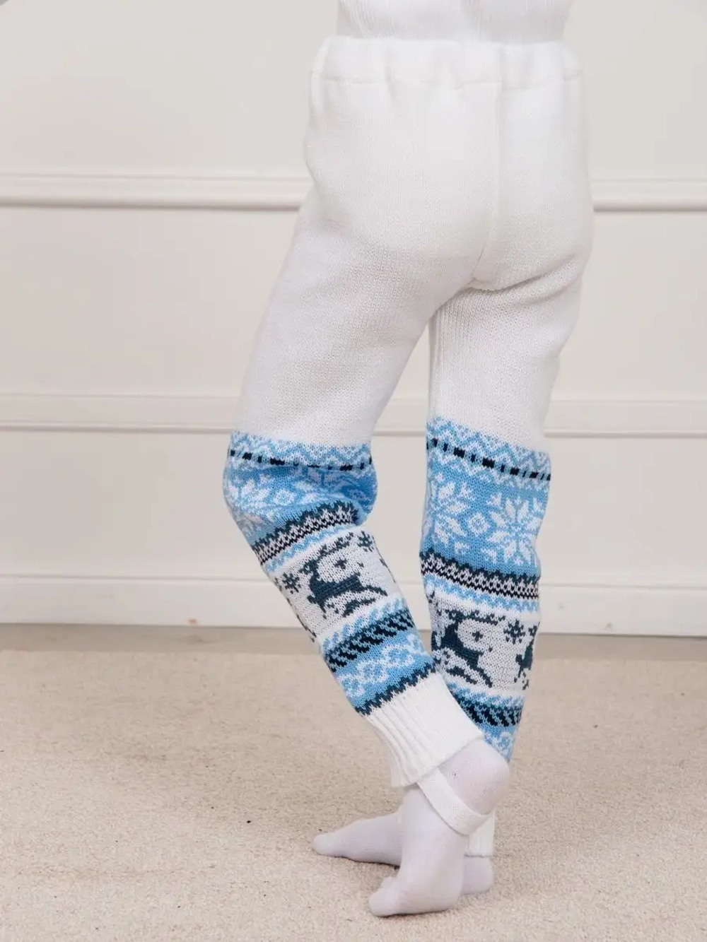 Рейтузы вязаные с орнаментом