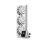 Водяное охлаждение для CPU PCCooler DS360 Display WH TDP 310W 115X/1200/1700/1851/AM4/AM5 Белый