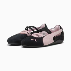 PUMA Женские кроссовки-балетки Speedcat Suede, черный