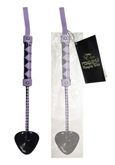 Стек черно-сиреневый,18 см