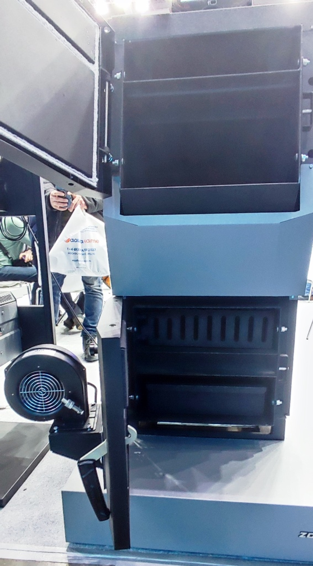 Котел твердотопливный ZOTA (Зота) Bulat Turbo 30 кВт