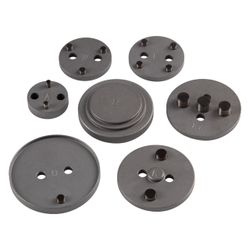 KING TONY (9BC251) Приспособление для утапливания поршней тормозных цилиндров, 18 предметов