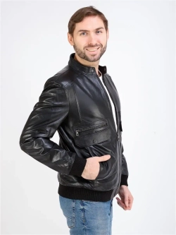 Мужская кожаная куртка / натуральная кожа / Турция