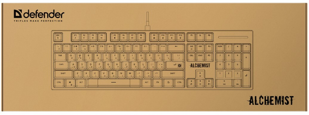 Клавиатура  Defender Alchemist GK-000 RU