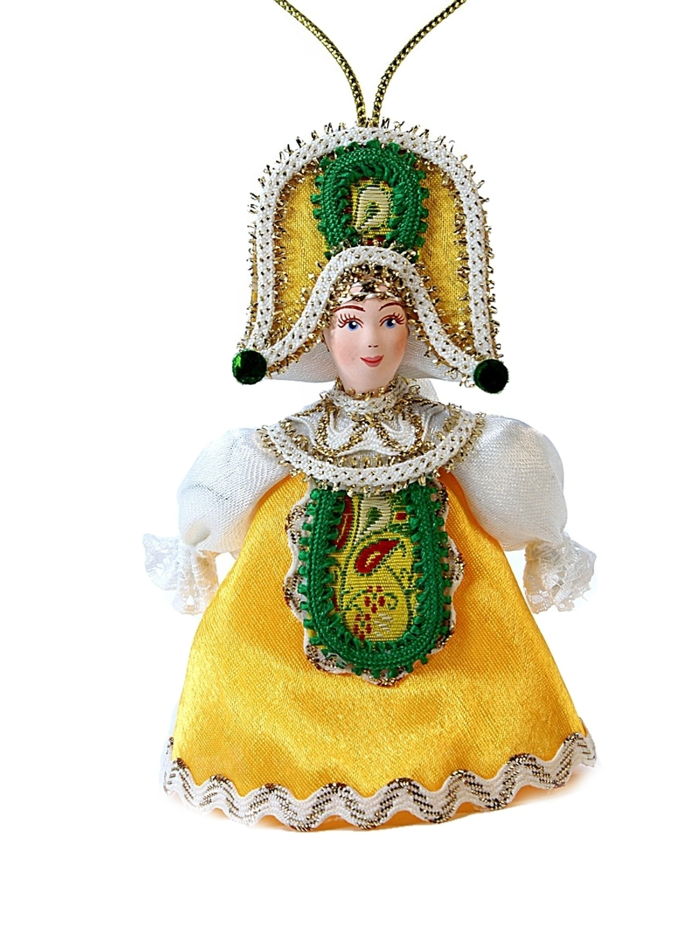 Кукла-подвеска фарфоровая в образе Лилия