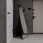 Зеркало MIXLINE "Графика" 600*1500 (ШВ) напольное, алюминиевый профиль ЧЕРНЫЙ