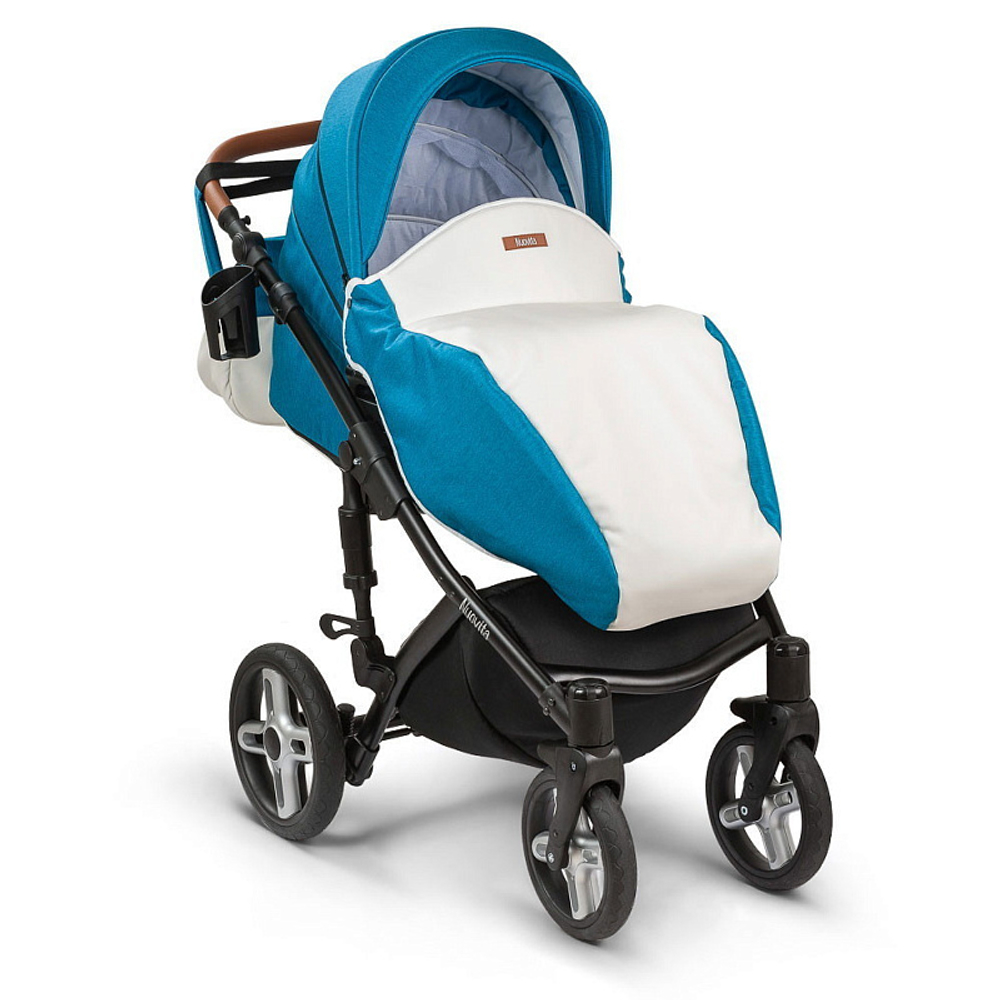Детская коляска Nuovita Carro Sport 2 в 1 Marino bianco/Морской белый