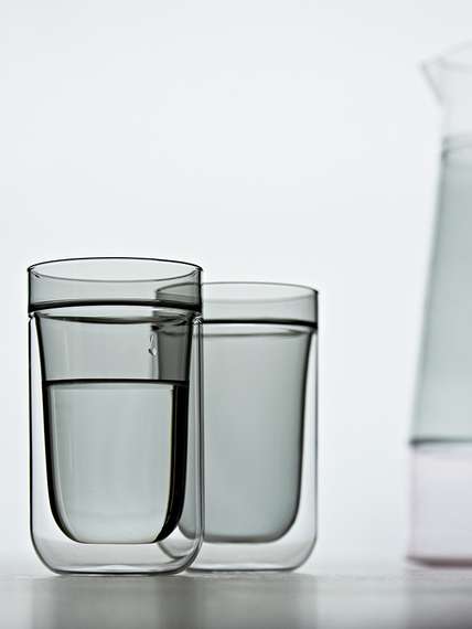 Набор стаканов pure, 280 мл, дымчато-серые, 2 шт.