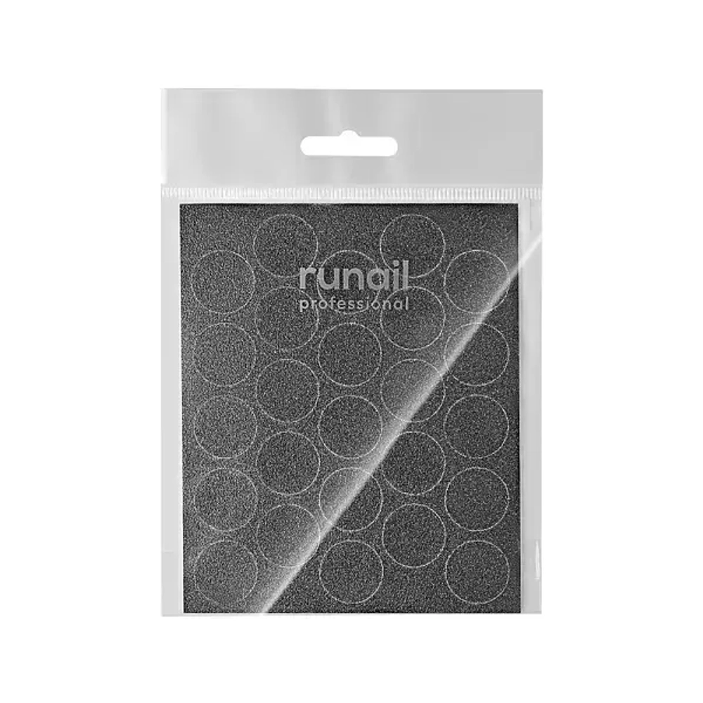 Сменные файлы (цвет: чёрный), размер М (20 мм), 240 грит, 50шт.