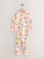 Пижама для девочки Next AJ8-346, 3 шт., Розовый, Светло-желтый, Голубой