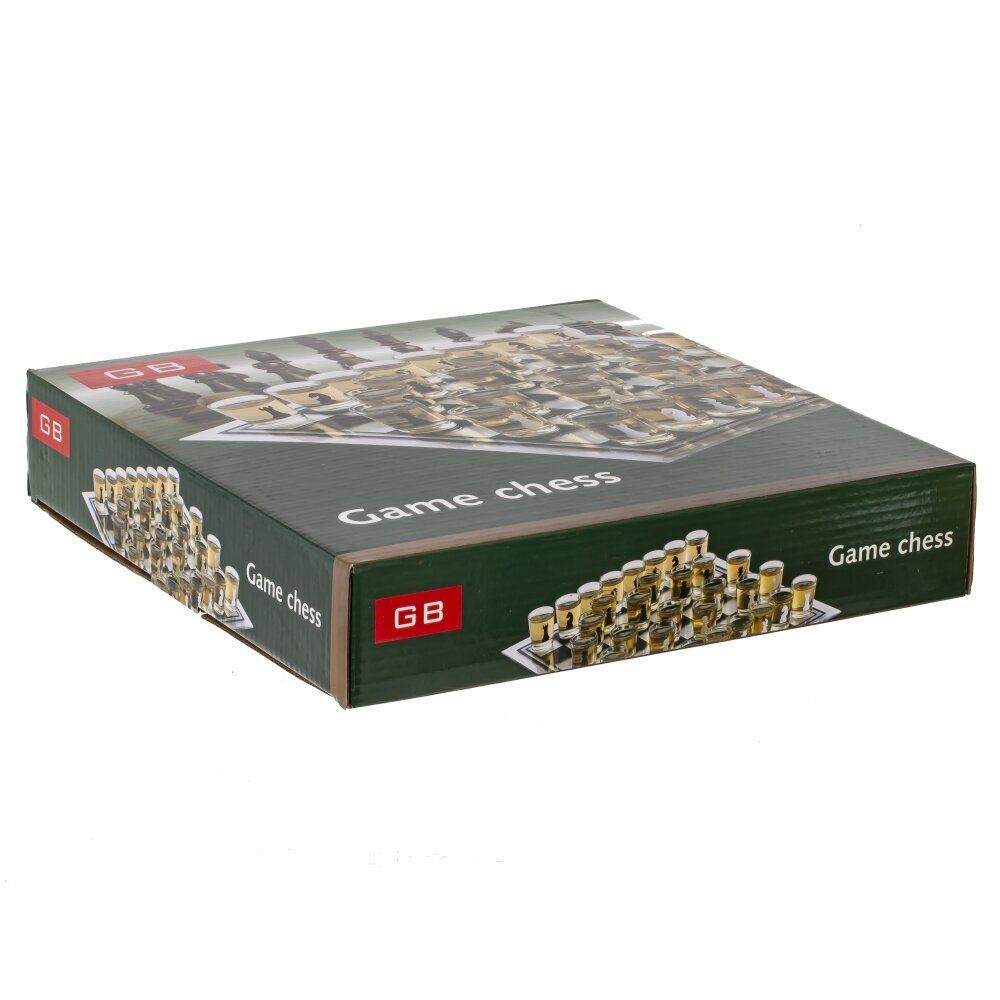 GAEM Игра настольная (питейная) "Шахматы", L27 W27 H4 см