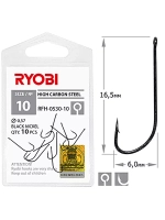 Крючок рыболовный RFH-0530 №08 ( 2 упк по 10шт)