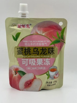 Желейный десерт со вкусом чая Улун и Персика 258 г