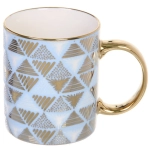 Кружка керамическая 350мл «Золотая нежность», микс 4рисунка