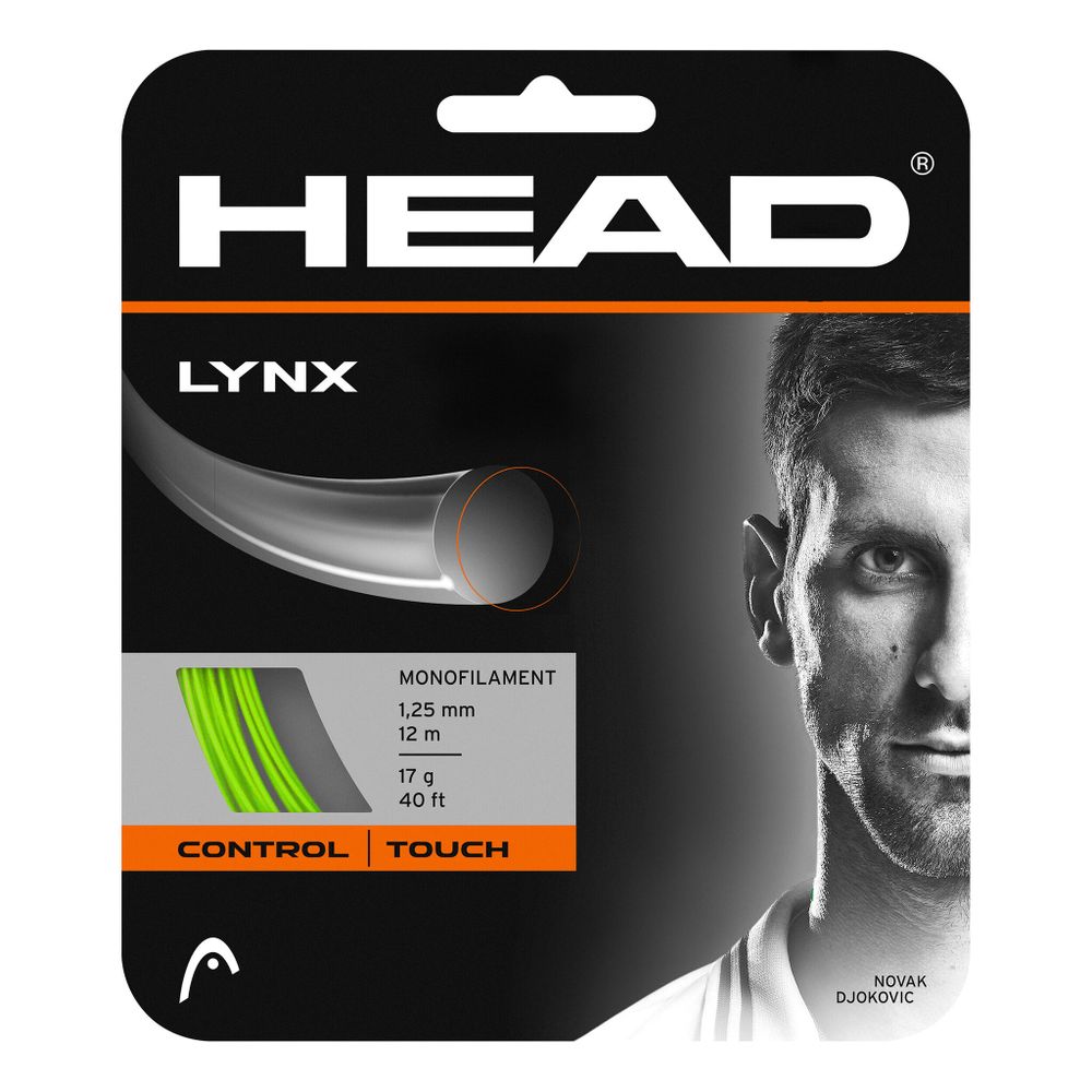 Струны теннисные HEAD Lynx String Set 12m - Green