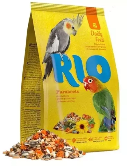 RIO 1 кг попугаи средние