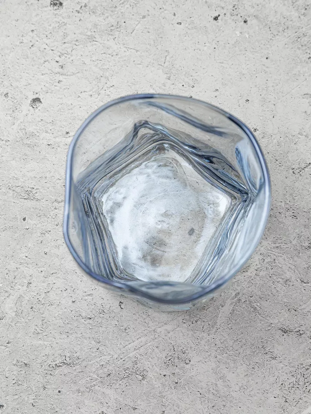 Набор изогнутых бокалов для виски, голубой, 300 мл, 6 шт.