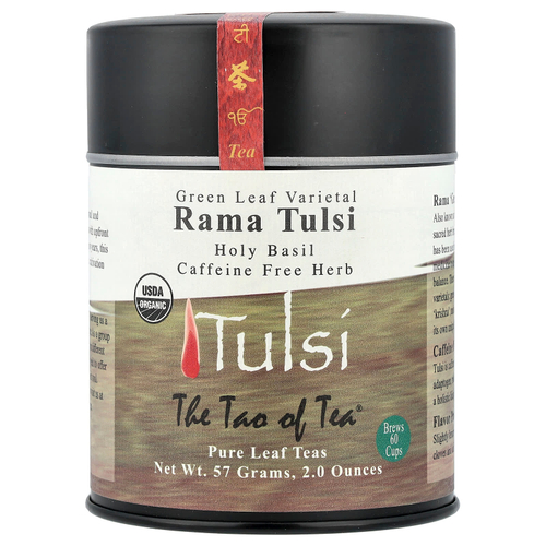 The Tao of Tea, рама тулси из зеленых листьев, без кофеина, 57 г (2 унции)