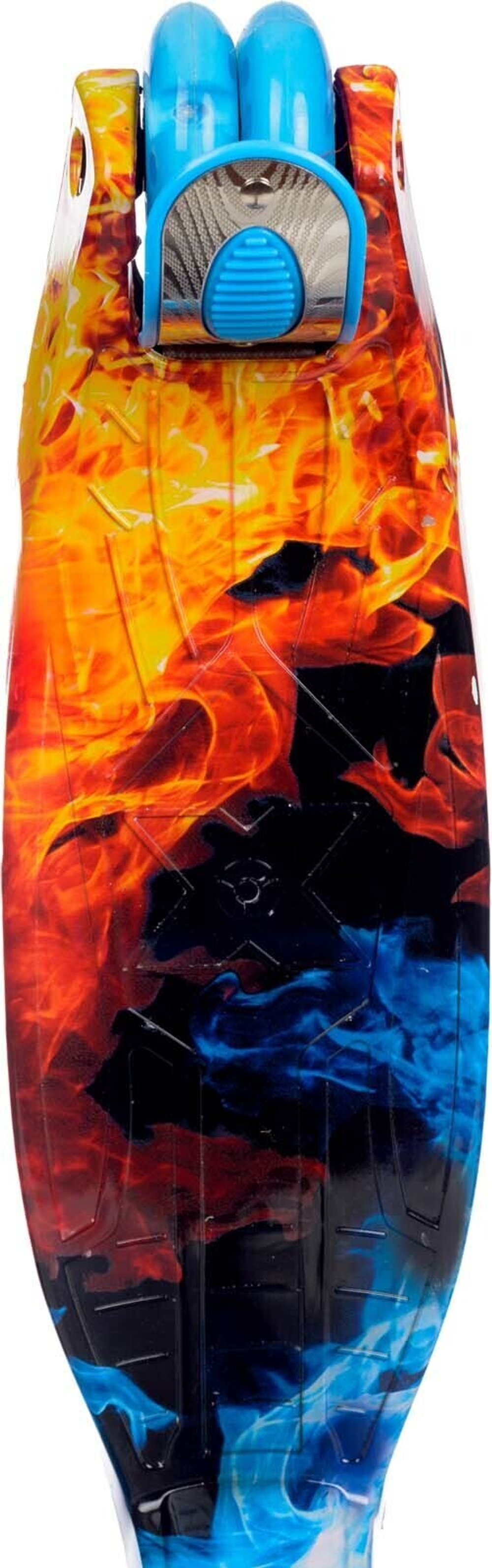 Самокат детский трехколесный Игрокат Dino Print Flame