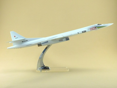 Модель самолета Ту-160 (М1:100, RF-94111, Андрей Туполев)