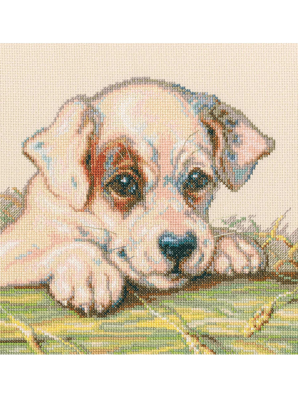 "Щенок"-M711 вышивка