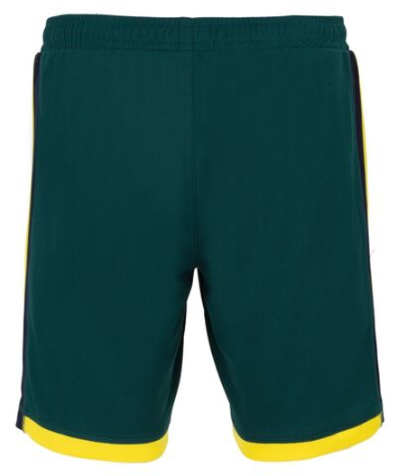 Теннисные шорты Fila Shorts Todd - deep teal/buttercup/fila navy