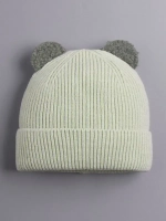 Шапка для мальчика с ушками осенняя