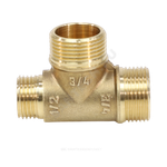 Тройник латунь переходной Ду 15х15х15 (1/2"х1/2"х1/2") НР/НР/НР VALFEX VF.131.L.012