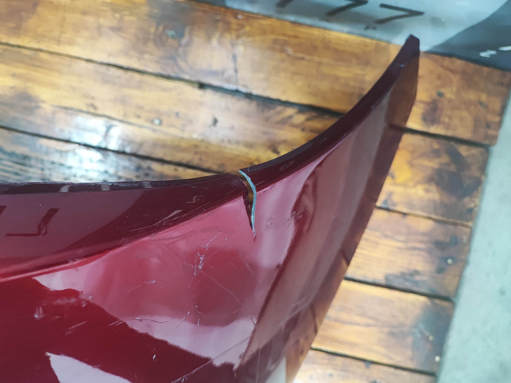 Бампер передний Mazda CX-5 2 (KF) 17-21 Б/У Оригинал KF1B50031E8P