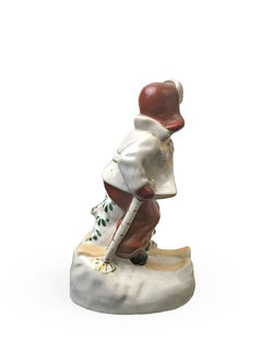 Фарфоровая статуэтка "Лыжник" Полонне ЗХК