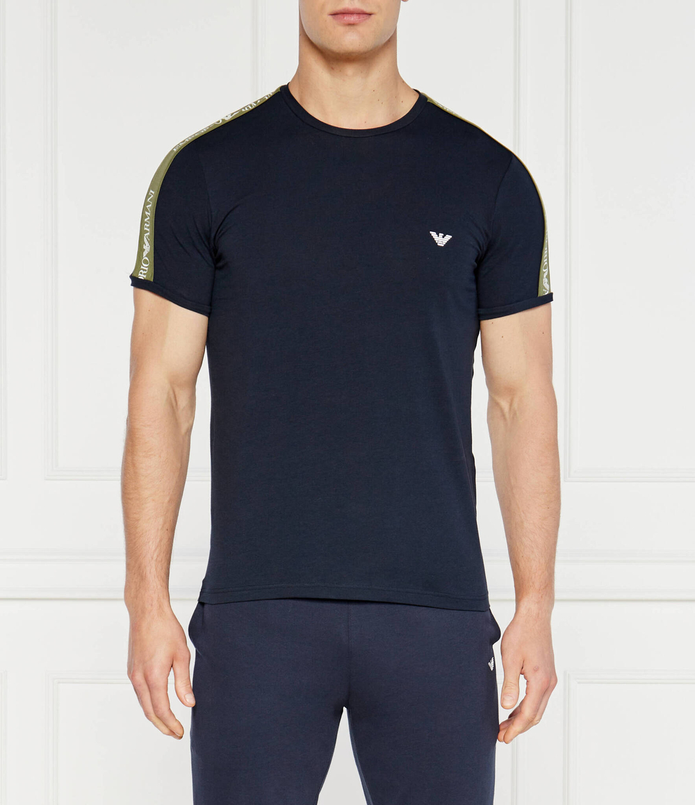 Футболка Emporio Armani - темно-синий(111890 4F717)