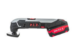 Аккумуляторный реноватор PIT PMT20H-035A/1 (20В, 5000-19000кол/мин, угол 3,5°, 1акб Li-Ion 2Ач, ЗУ 3А, кейс)
