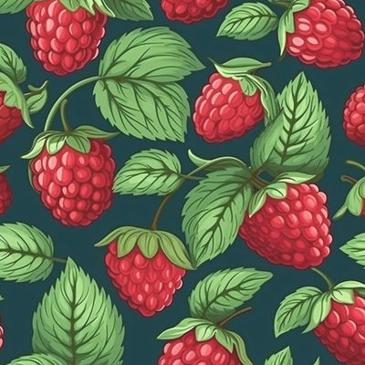 Спелая малина