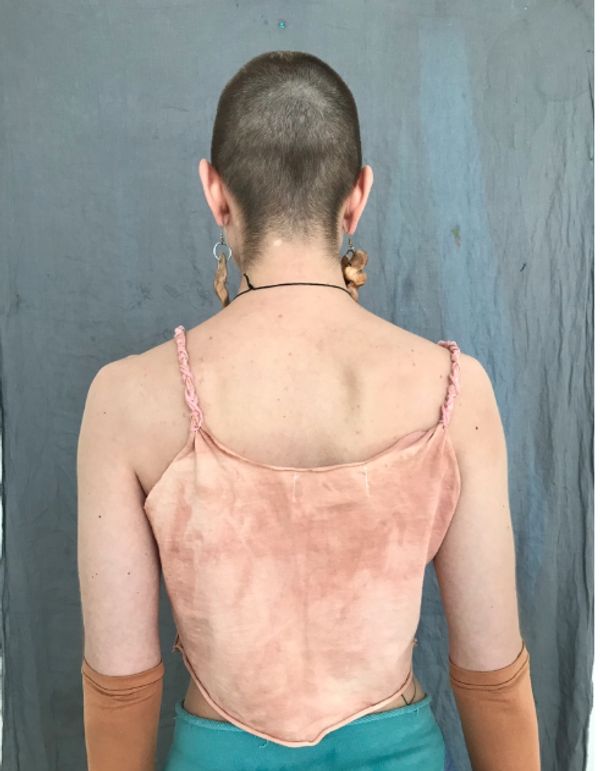 Топ Горная река (Дикари) Женская Бежевый + рукава - фото 2