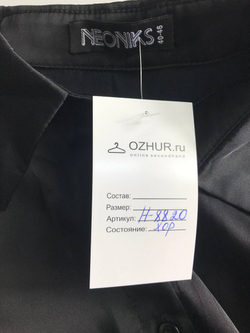 Блузка Neoniks шелковая, маркировка 40, визуально на 46 размер