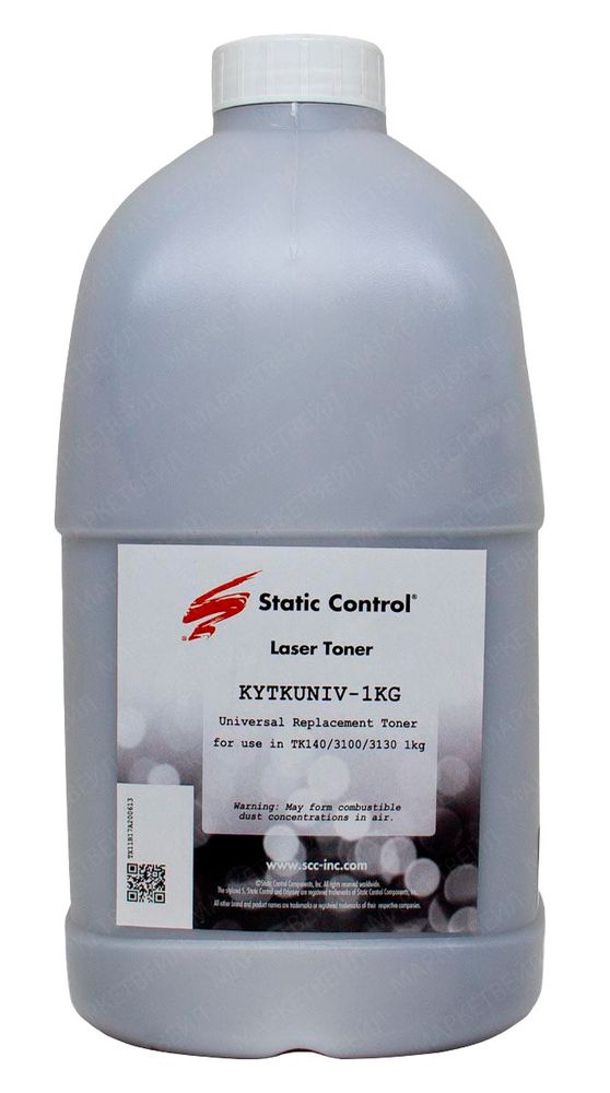 Тонер Static Control KYTKUNIV-1kg для Kyocera TK-130/140/160/170/1130/1140/3100/3110/3130 (1кг)