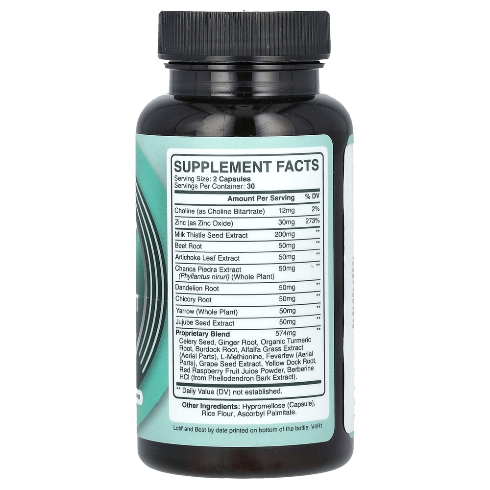 Phytoral, добавка для поддержки печени, 60 капсул