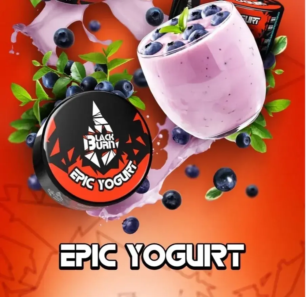 BlackBurn 100гр. Epic Yogurt (Черничный йогурт) (М)