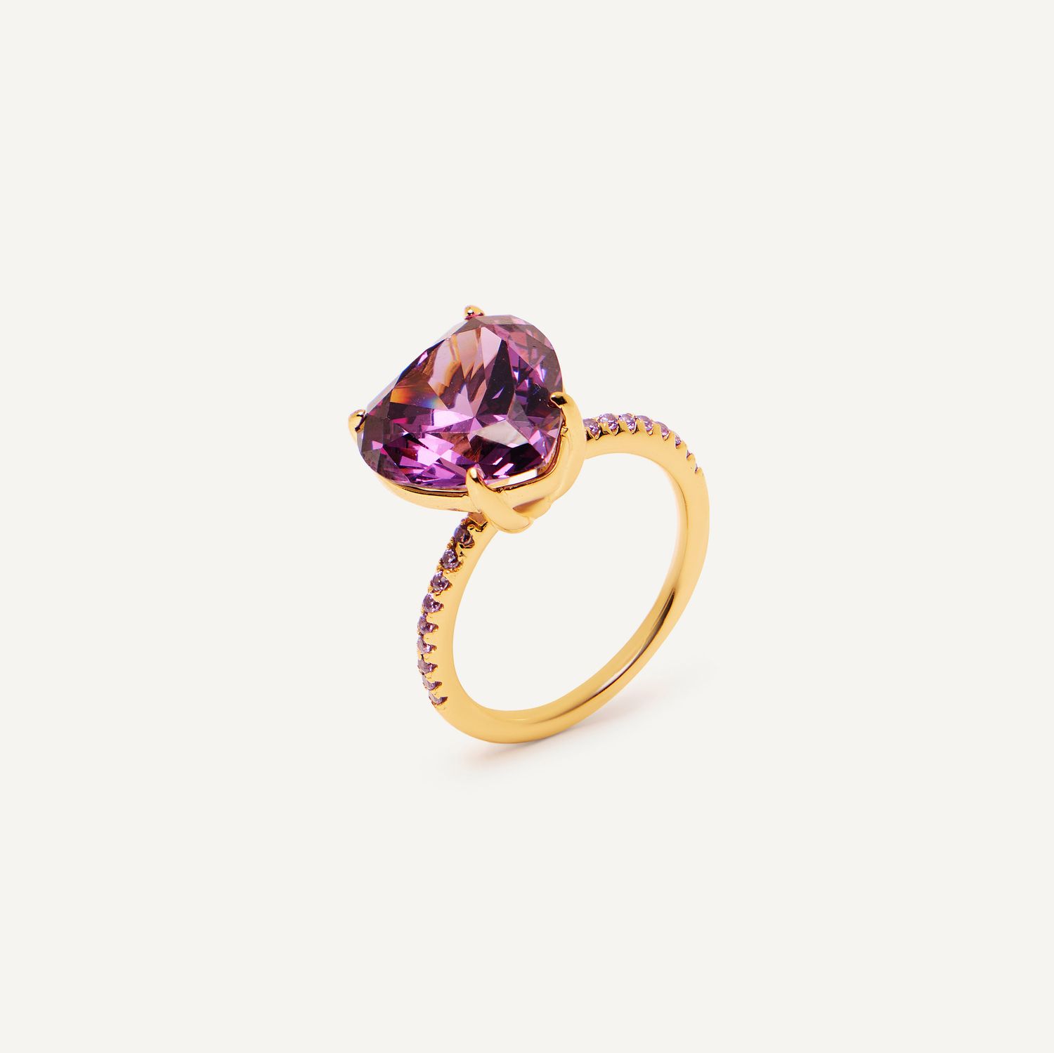 Кольцо Sex in the City Ring Amethyst - February