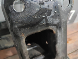 Усилитель переднего бампера Hyundai Tucson 3 (TL) 15-21 Б/У Оригинал 64900D7000