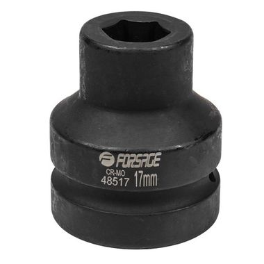 Головка ударная 1'', 17мм (6гр.) Forsage F-48517