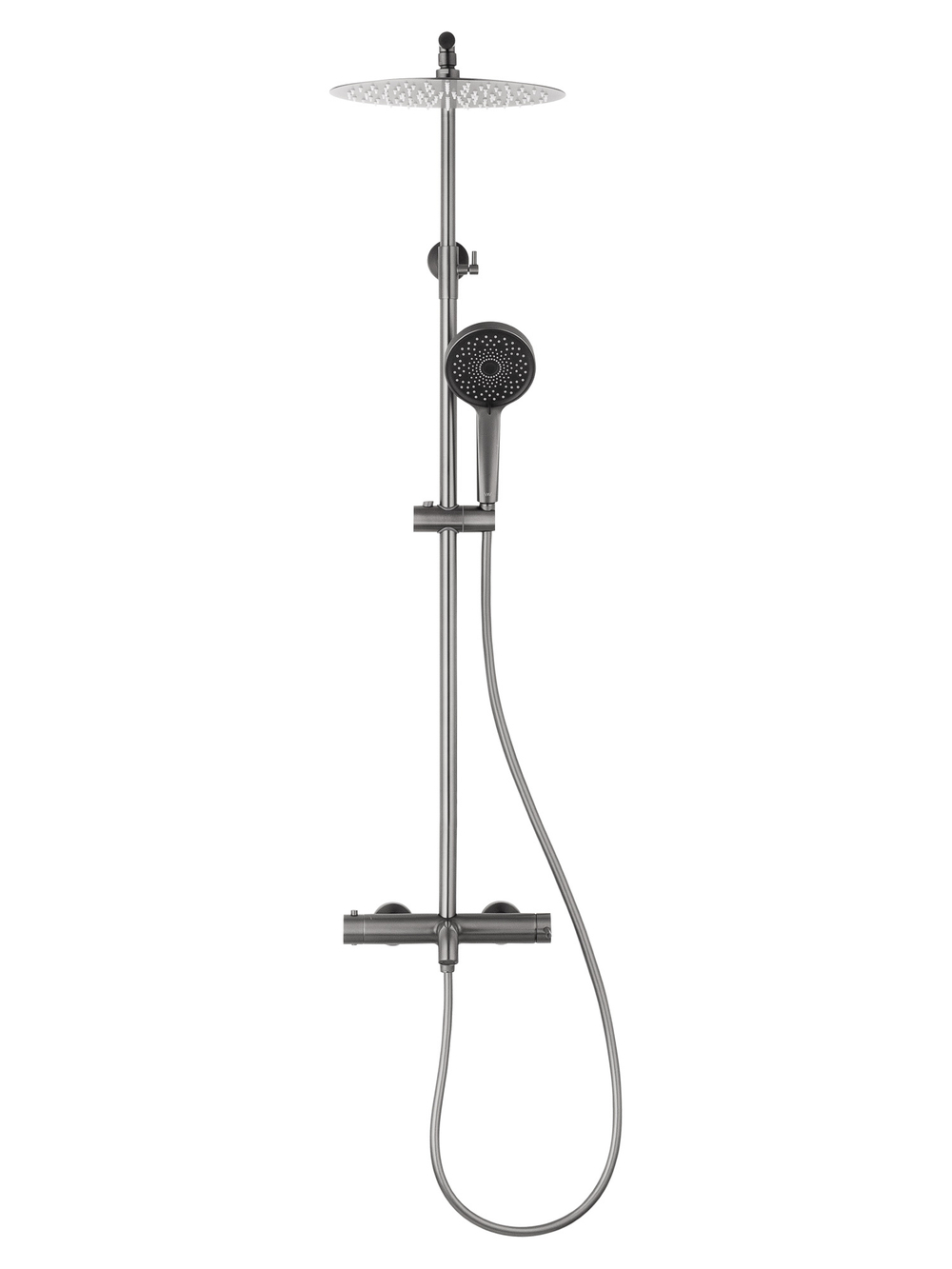 Душевая система WONZON & WOGHAND STICK, Темный графит (WW-88739017-BGM)