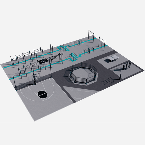 Спортивный кластер №2 ( 22 х 30 м)