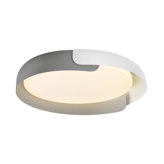 7707/60L AVRA LED SN 047 Светильник металл/пластик/белый/серый LED 60Вт 3000-6000K D580 IP20 пульт ДУ ANTARES