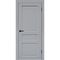 Купить Межкомнатная дверь эмалит Классик 3 светло-серая глухая