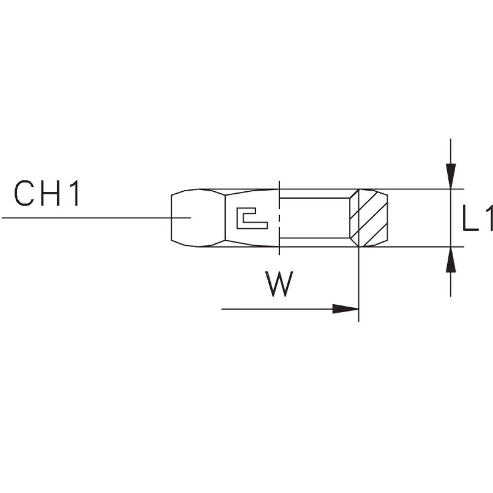 Гайка шестигранная стопорная VH UNF 1.5/16"