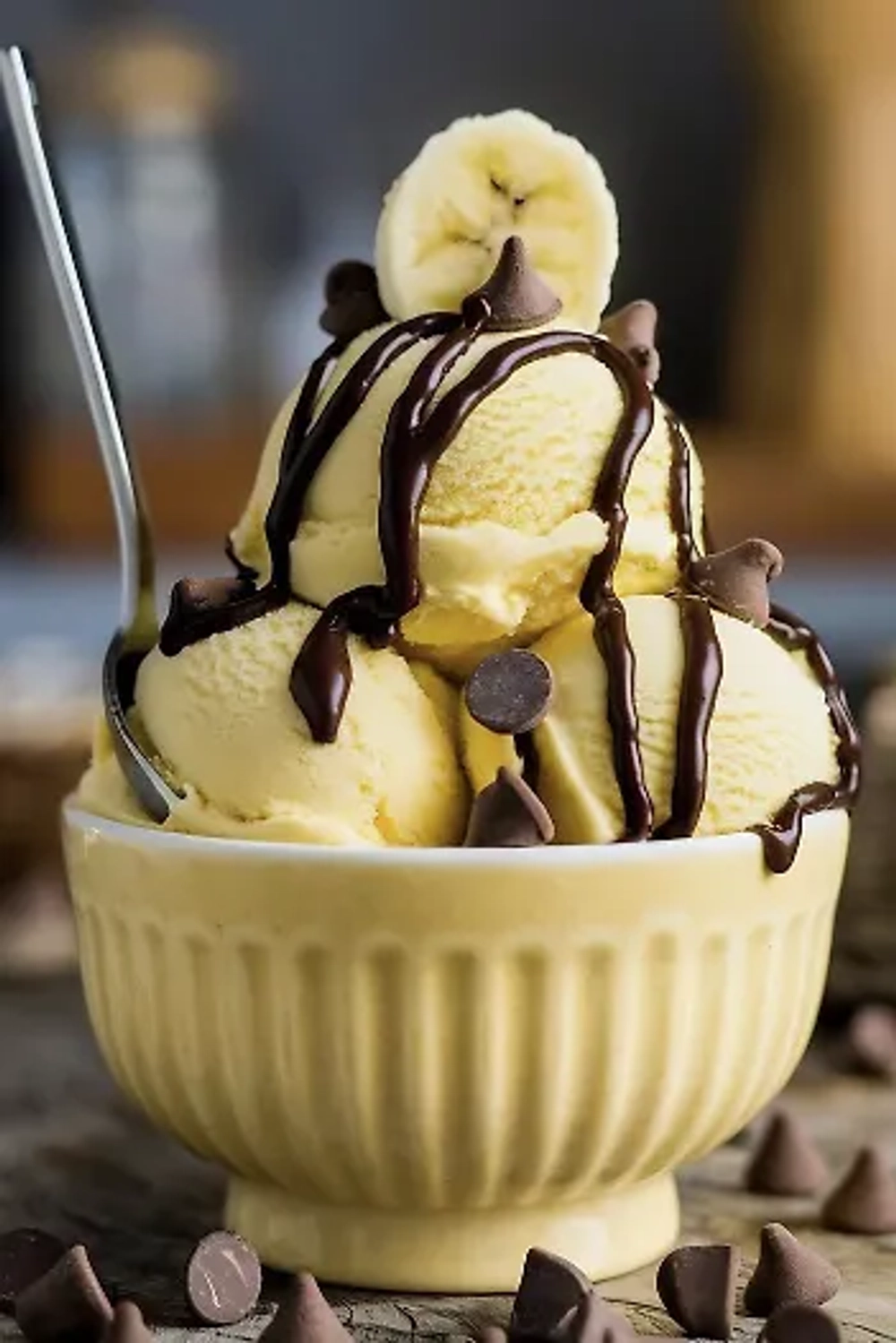 Ванна "Пломбибон" банан с шк. топп. 2,5кг